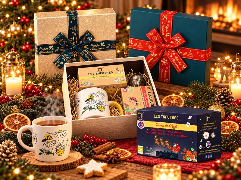 Coffrets cadeaux de thés et infusions Les Infuthés